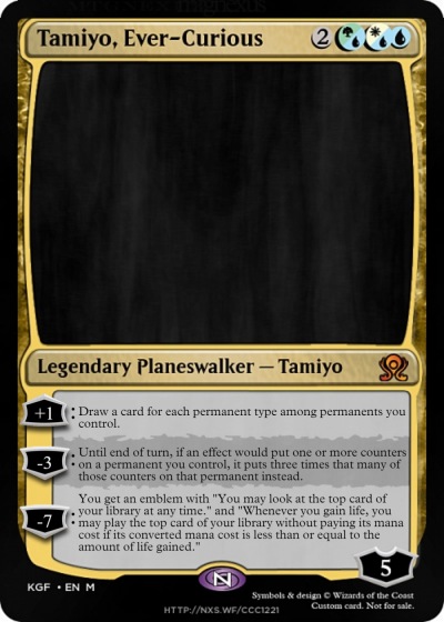 Tamiyo, Ever-Curious