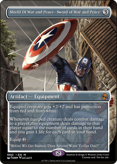 MTGNexus - Shield Of War and Peace- Sword of War and Peace