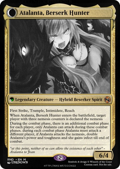 Atalanta, Berserk Hunter