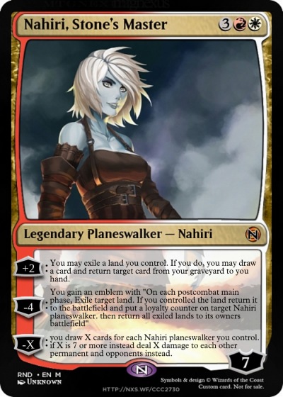 Nahiri, Stone's Master