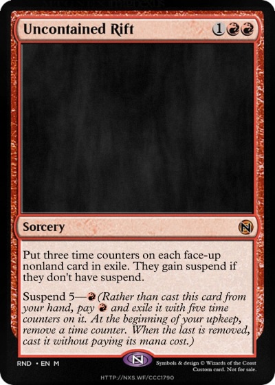 Uncontained Rift