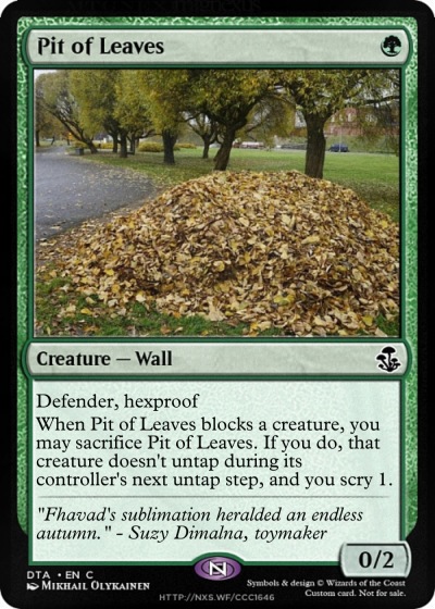 Pit of Leaves