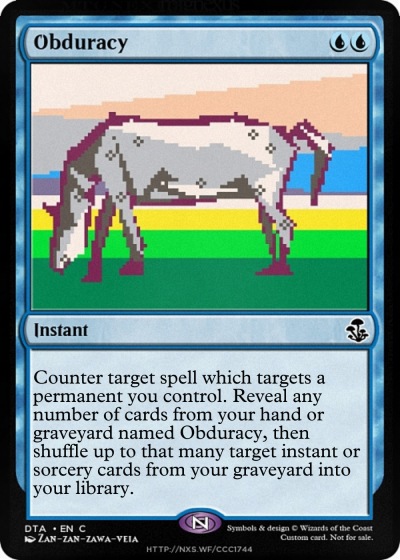 Obduracy