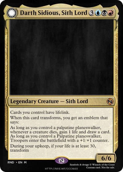 Darth Sidious, Sith Lord