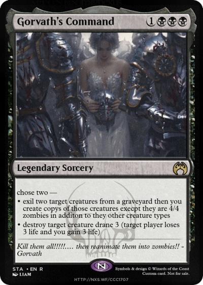 Gorvath's Command