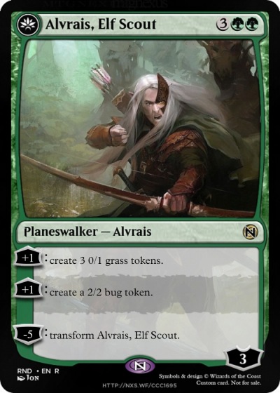 Alvrais, Elf Scout
