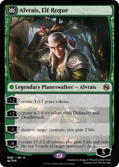 Alvrais, Elf Rogue