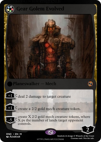 Gear Golem Evolved