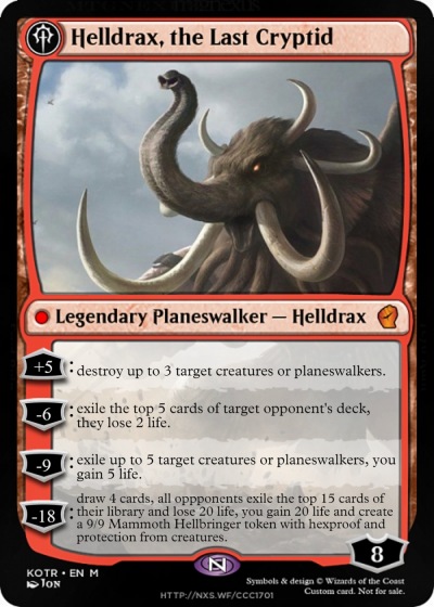 Helldrax, the Last Cryptid