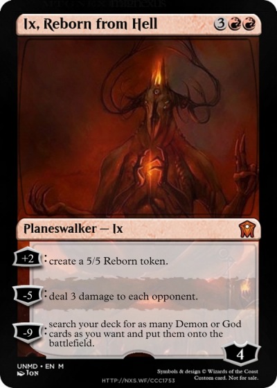 Ix, Reborn from Hell