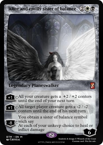 Alice and emilly sister of balance