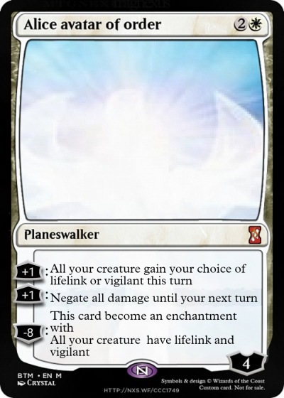 Alice avatar of order