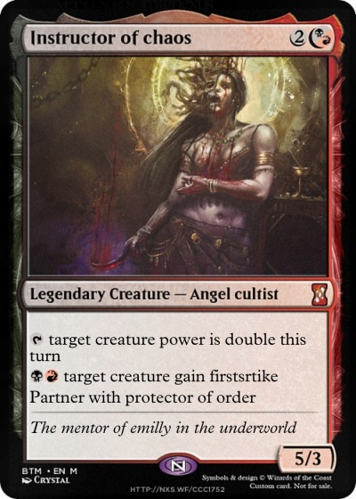Instructor of chaos