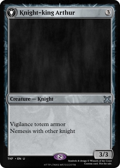 Knight-king Arthur