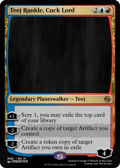 Teej Rankle, Cuck Lord