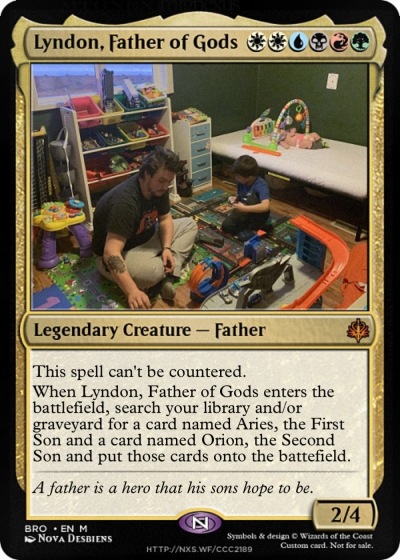 Lyndon, Father of Gods