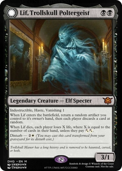 Lif, Trollskull Poltergeist