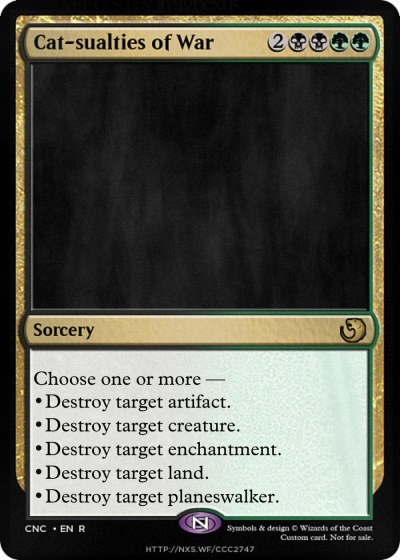 Cat-sualties of War