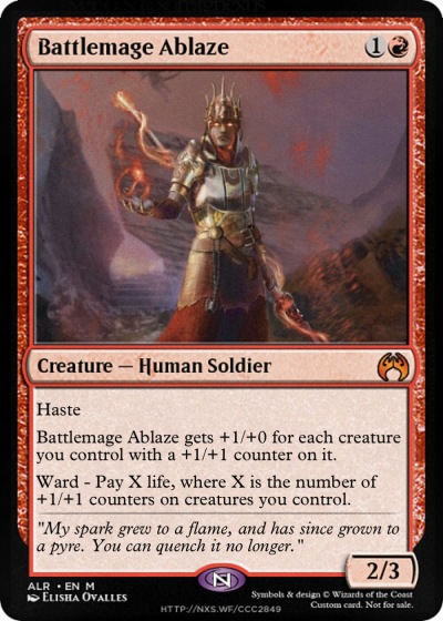 Battlemage Ablaze