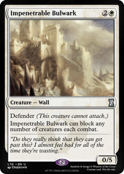 Impenetrable Bulwark