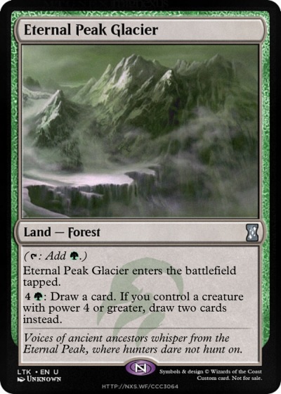 Eternal Peak Glacier
