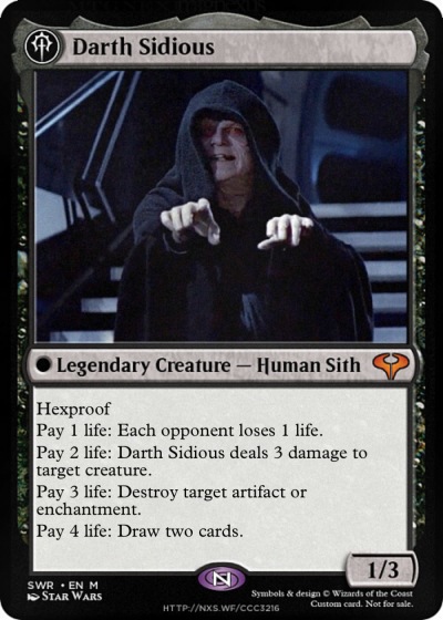 MTGNexus - Chancellor Palpatine // Darth Sidious