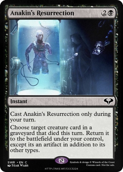 Anakin’s Resurrection