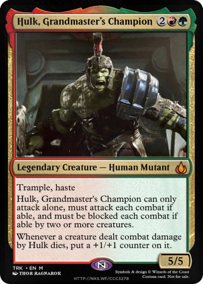 Hulk, Grandmaster’s Champion