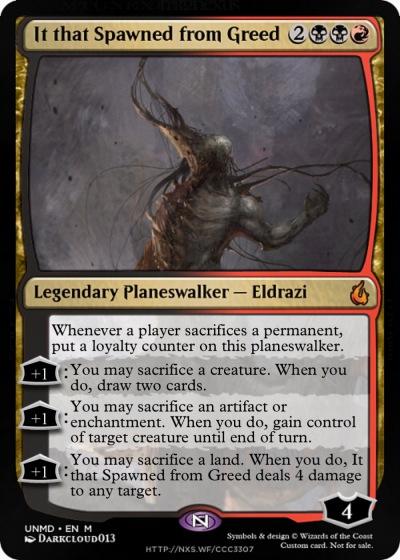It that Spawned from Greed