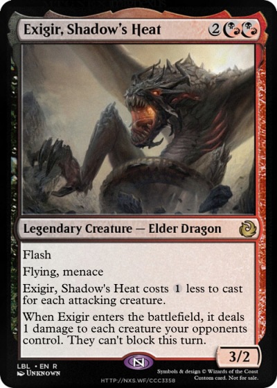 Exigir, Shadow’s Heat
