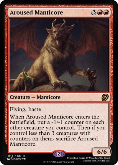 Aroused Manticore