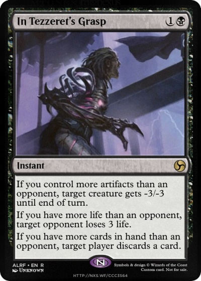 In Tezzeret’s Grasp