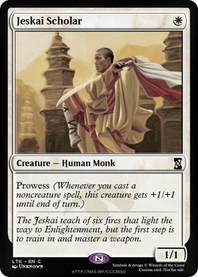 Jeskai Scholar