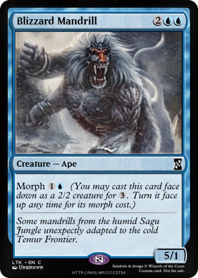 Blizzard Mandrill