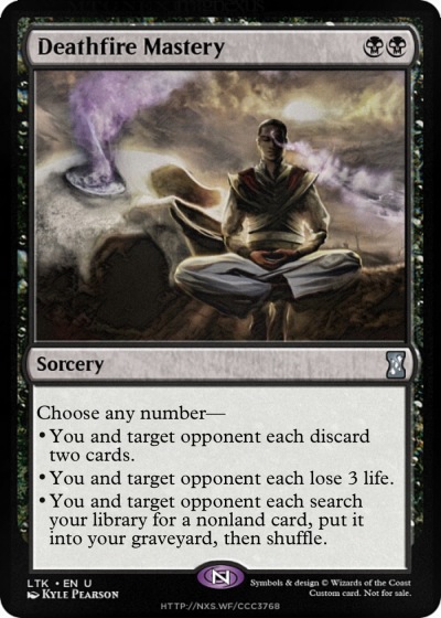 Deathfire Mastery