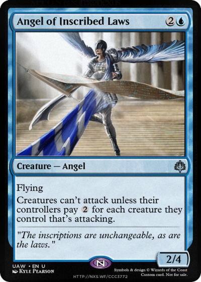 Angel of Inscribed Laws