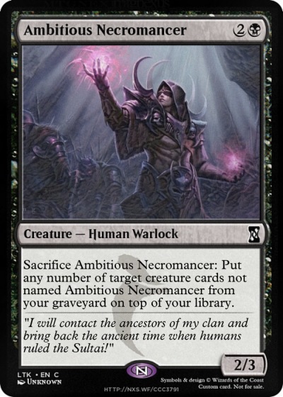 Ambitious Necromancer