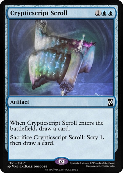 Crypticscript Scroll