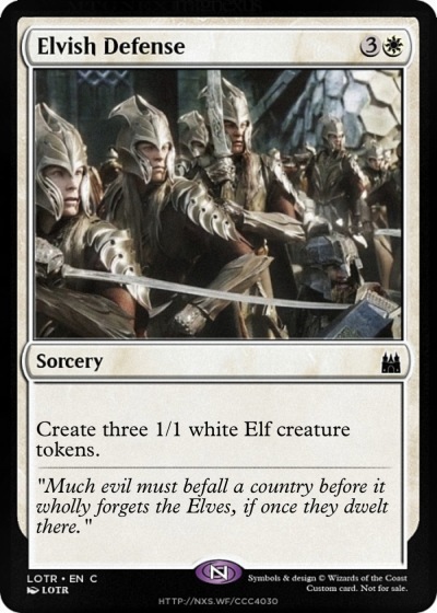 Elvish Defense
