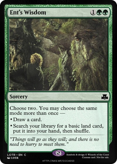 Ent’s Wisdom
