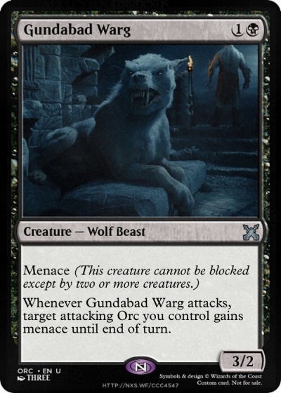 Gundabad Warg
