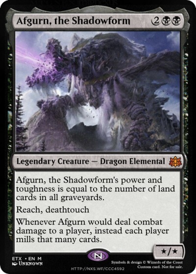 Afgurn, the Shadowform