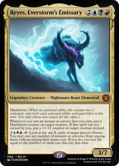 MTGNexus - Reyes, Everstorm's Emissary