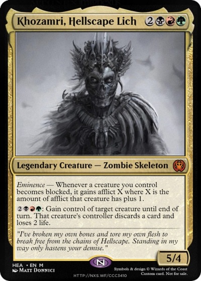 Khozamri, Hellscape Lich