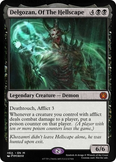 Delgozan, Of The Hellscape