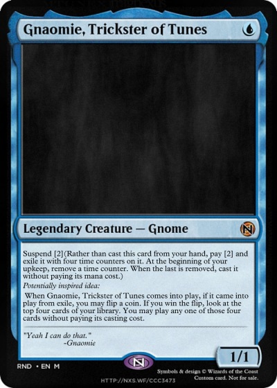 Gnaomie, Trickster of Tunes