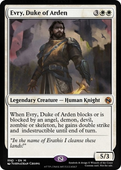 Evry, Duke of Arden