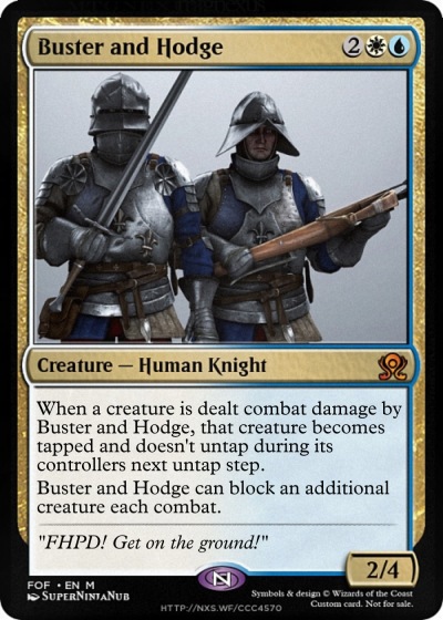 Buster and Hodge