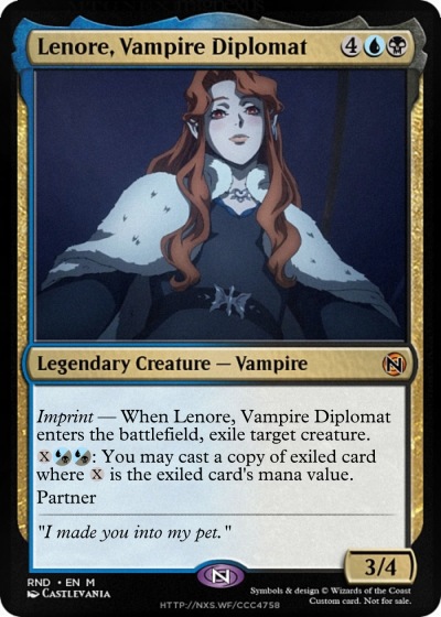Lenore, Vampire Diplomat