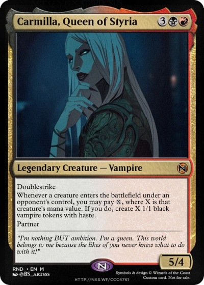 Carmilla, Queen of Styria